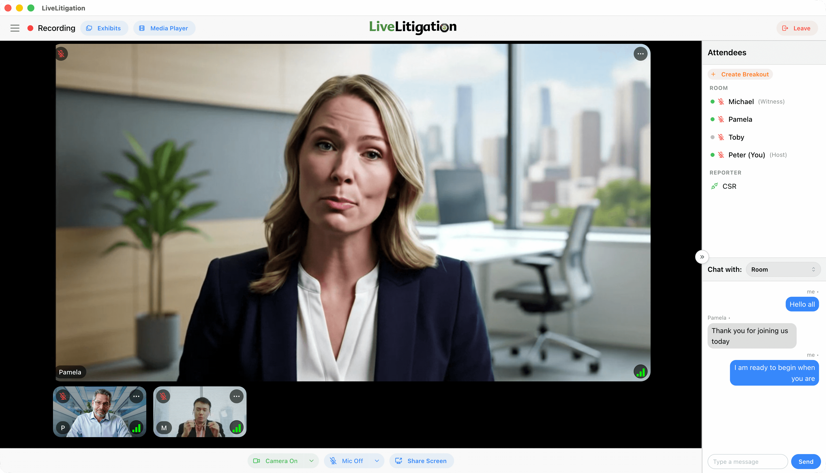 eSuite Electronic Exhibits
